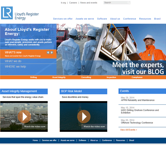 Unified global energy services brand website presenting integrated capabilities, service lines and market-facing structure following consolidation of multiple businesses